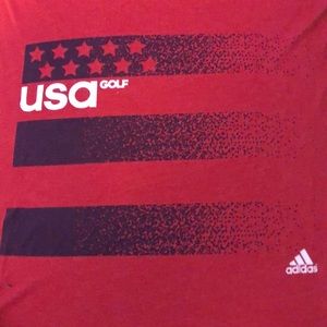 Adidas USA Golf Tee Shirt
